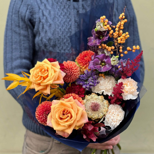 Букет «Кольорові сніжинки»