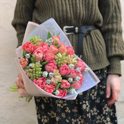 Гіацинт-тюльпан-мускарі «Весняна мелодія»