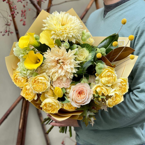 Сонячний букет «Прогулянка в Сорренто»