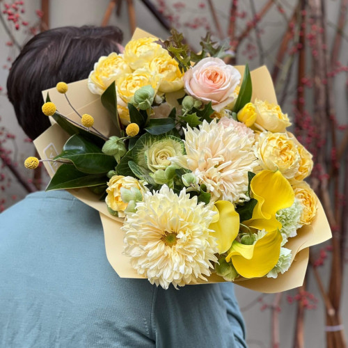 Сонячний букет «Прогулянка в Сорренто»