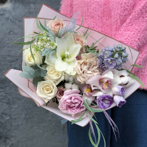 Букет «Ніжна зима»