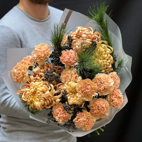 Букет «Карамельний листопад»