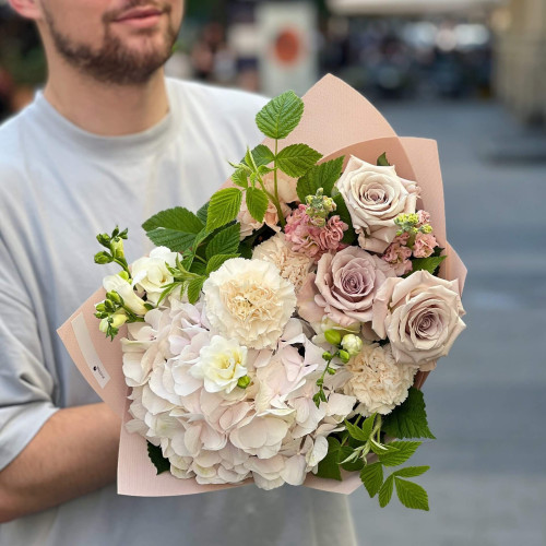 Букет «Срібно-ніжний»