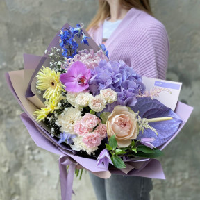 Bouquet «Purple shimmer»