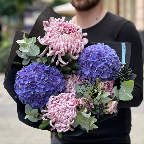 Букет «Прохолодна ніч»