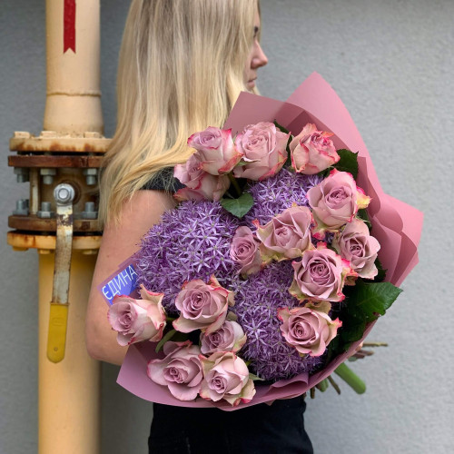 Bouquet «Purple-purple»