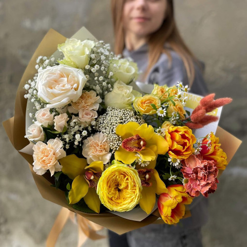 Букет «Поцілунок сонця»