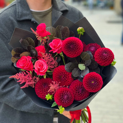 Bouquet «Walk in the autumn city»