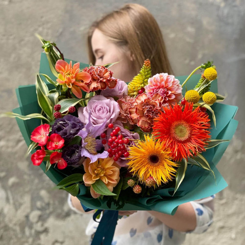 Букет «Осінній пунш»
