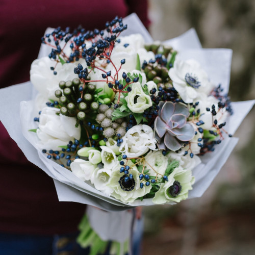 Букет «Монохром»