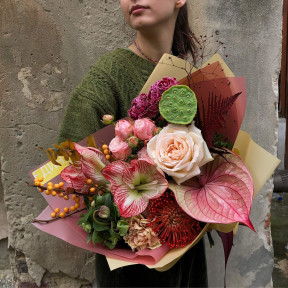 Букет «Цікаві квіти»