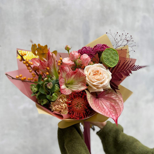 Букет «Цікаві квіти»