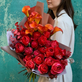 Букет «Полум‘яна осінь»