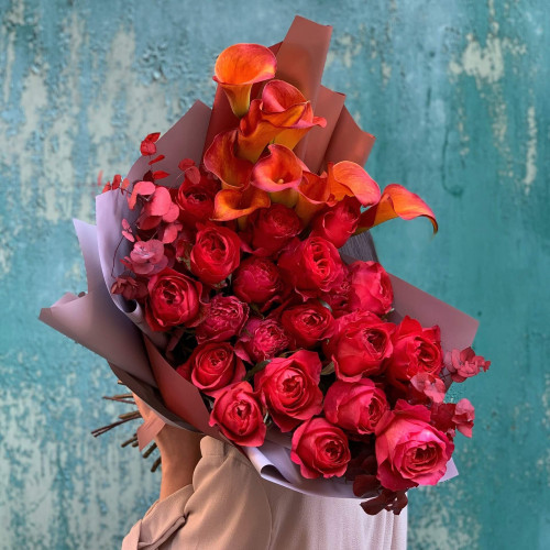 Букет «Полум‘яна осінь»