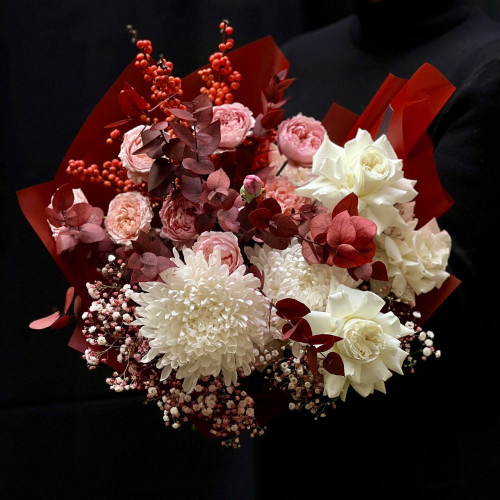 Bouquet «White fire»