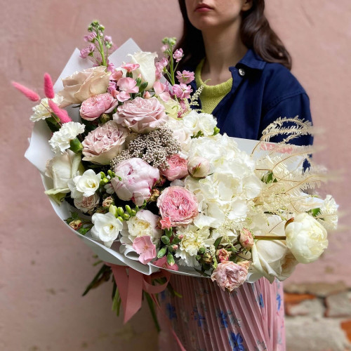 Букет «Суничне морозиво»