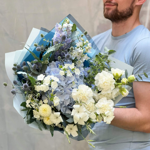 Букет «Блакитне королівство»