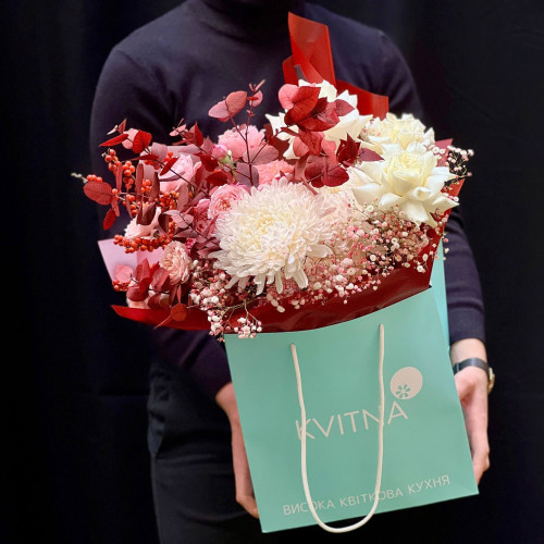 Bouquet «White fire»