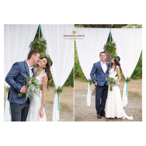 Весільний букет «Еко стиль»