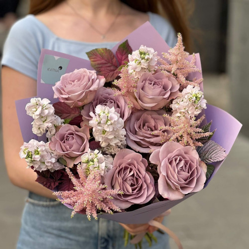 Ніжний лавандовий букет «Вечірня прохолода»