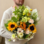 Сонячний букет «Тепло в долонях»