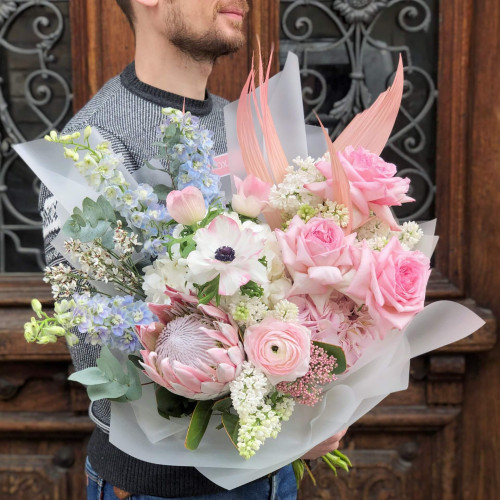 Букет «Ніжна перлина»