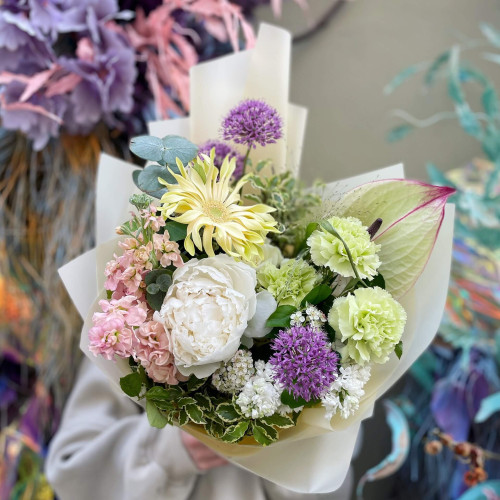 Букет «Веселая пастель»