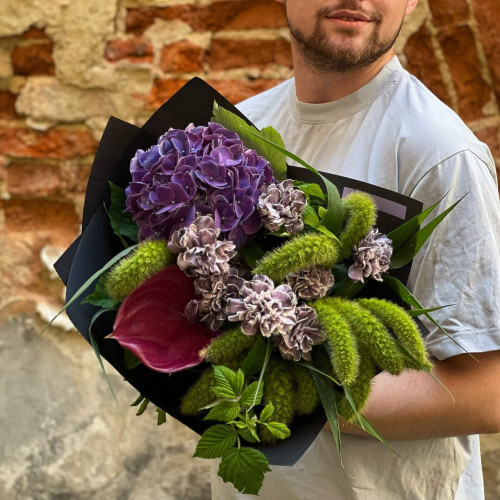 Букет «Закохані травинки»