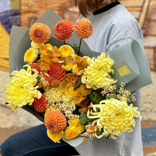 Bouquet «Autumn Marshmallows»