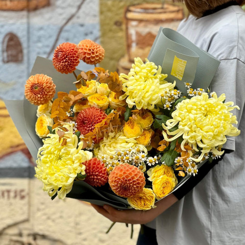 Bouquet «Autumn Marshmallows»