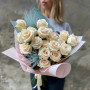 Букет з Еквадорських троянд «Пастель»