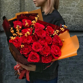 Букет «Трояндове полум‘я»