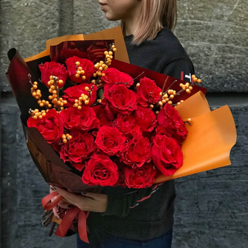 Букет «Трояндове полум‘я»