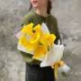 Yellow calla lilies