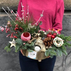 Композиція «Їжачок святкує»