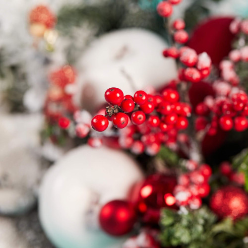 Christmas composition «Holiday in the forest»