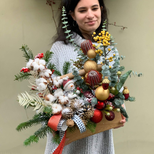 Різдвяна композиція «Зима в Австралії»