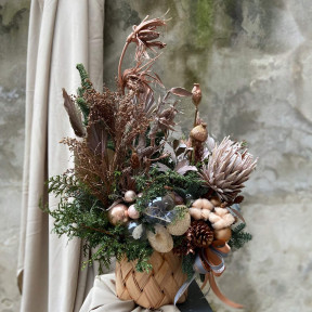 Святкова композиція «Скандинавський модерн»