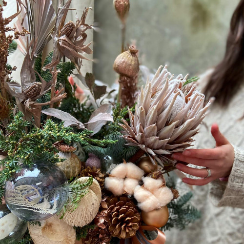 Святкова композиція «Скандинавський модерн»