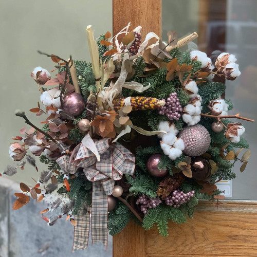 Christmas wreath «Smell of the forest»