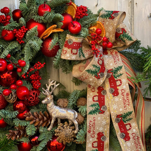 Різдвяний вінок «Святковий затишок»