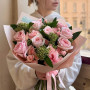 Нежный букет с парфюмированными розами «Ароматный поцелуй»