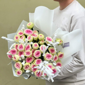 Букет «Заснеженная роса»