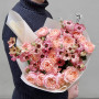 Bouquet «Peach marshmallows»