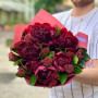Bouquet «Burgundy kiss»