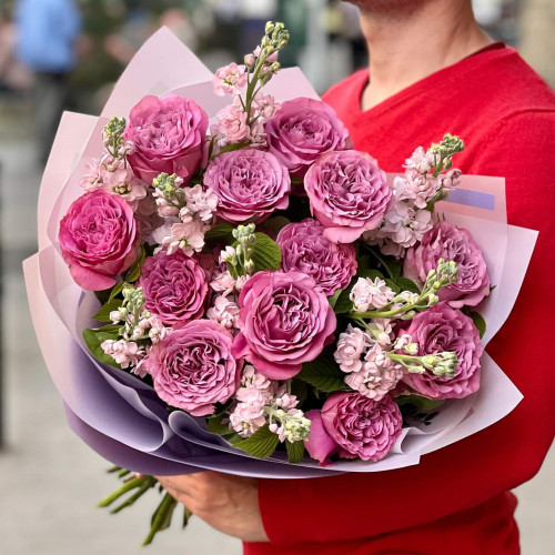 Bouquet «Violet Ocean»