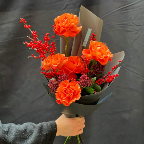Bouquet «Lovely fire»