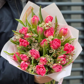 Букет «Весеннее ожерелье»