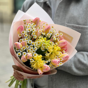 Букет «Крапельки весни»