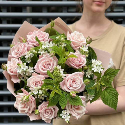 Букет «Фарфоровая пудра»